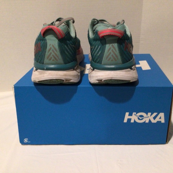 HOKA Clifton 5 running/athletic shoe.lots of miles left.size 7.5 - Picture 6 of 13